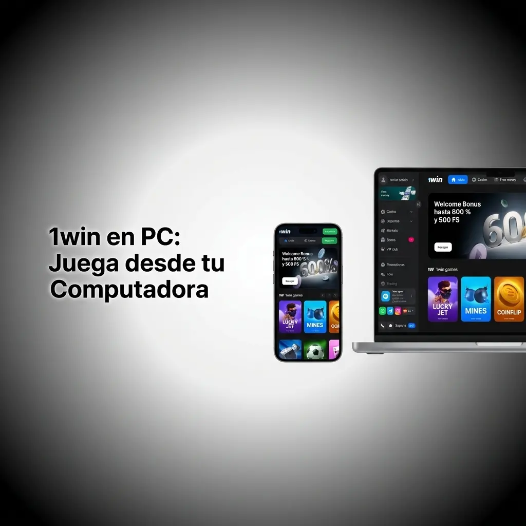 Juega en 1win desde tu PC con navegador, sin instalar programas. Accede a casino y apuestas deportivas fácilmente.