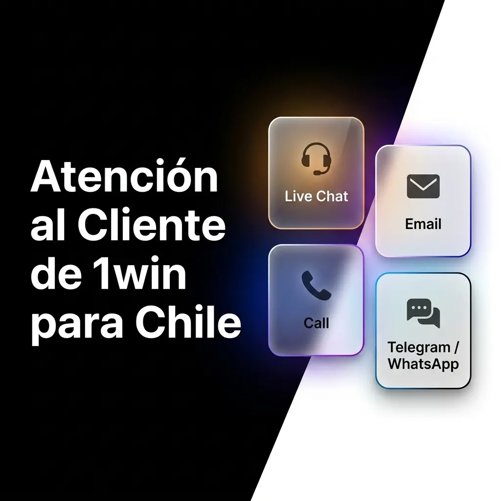 Atención al cliente 1win Chile: chat en vivo, correo, Telegram y redes sociales disponibles 24/7 en español