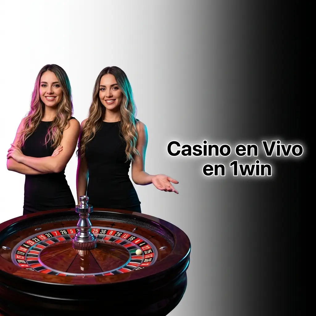 Casino en vivo 1win con crupieres reales en HD: ruleta, blackjack, baccarat y póker para jugadores de Chile