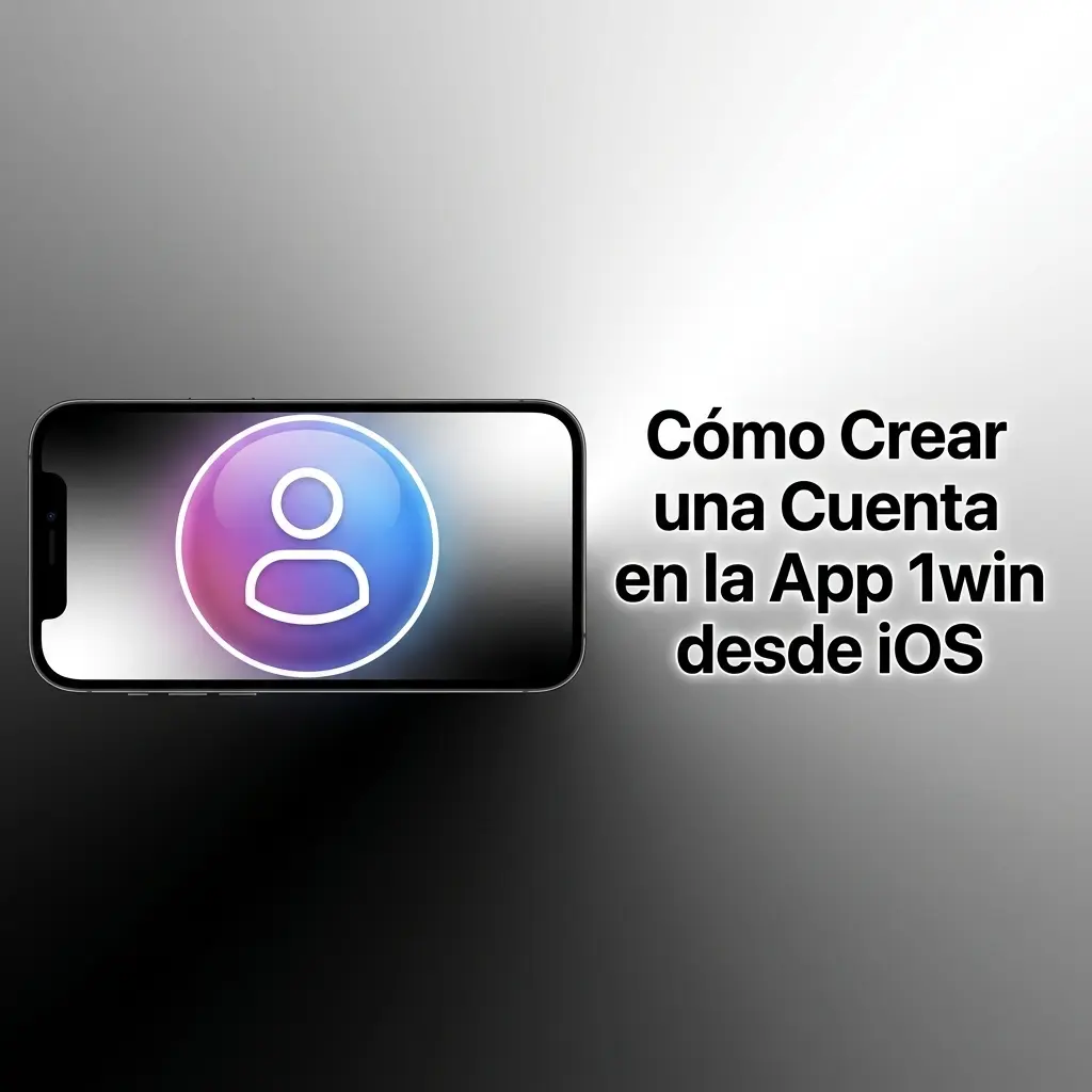 Pasos para crear una cuenta en la app 1win desde iOS con registro rápido sin documentación previa