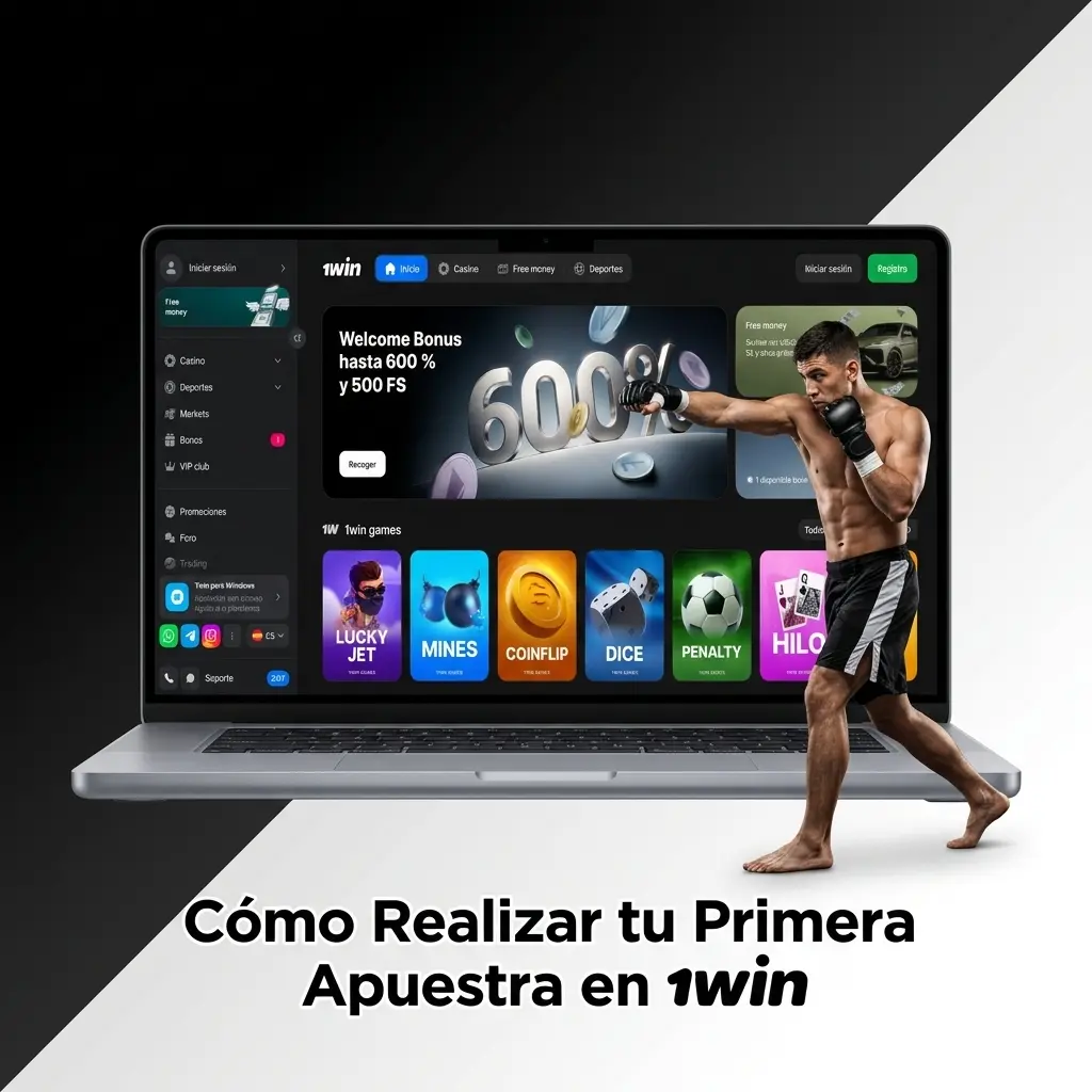 Guía paso a paso para realizar tu primera apuesta en 1win: registro, depósito y confirmación de apuesta