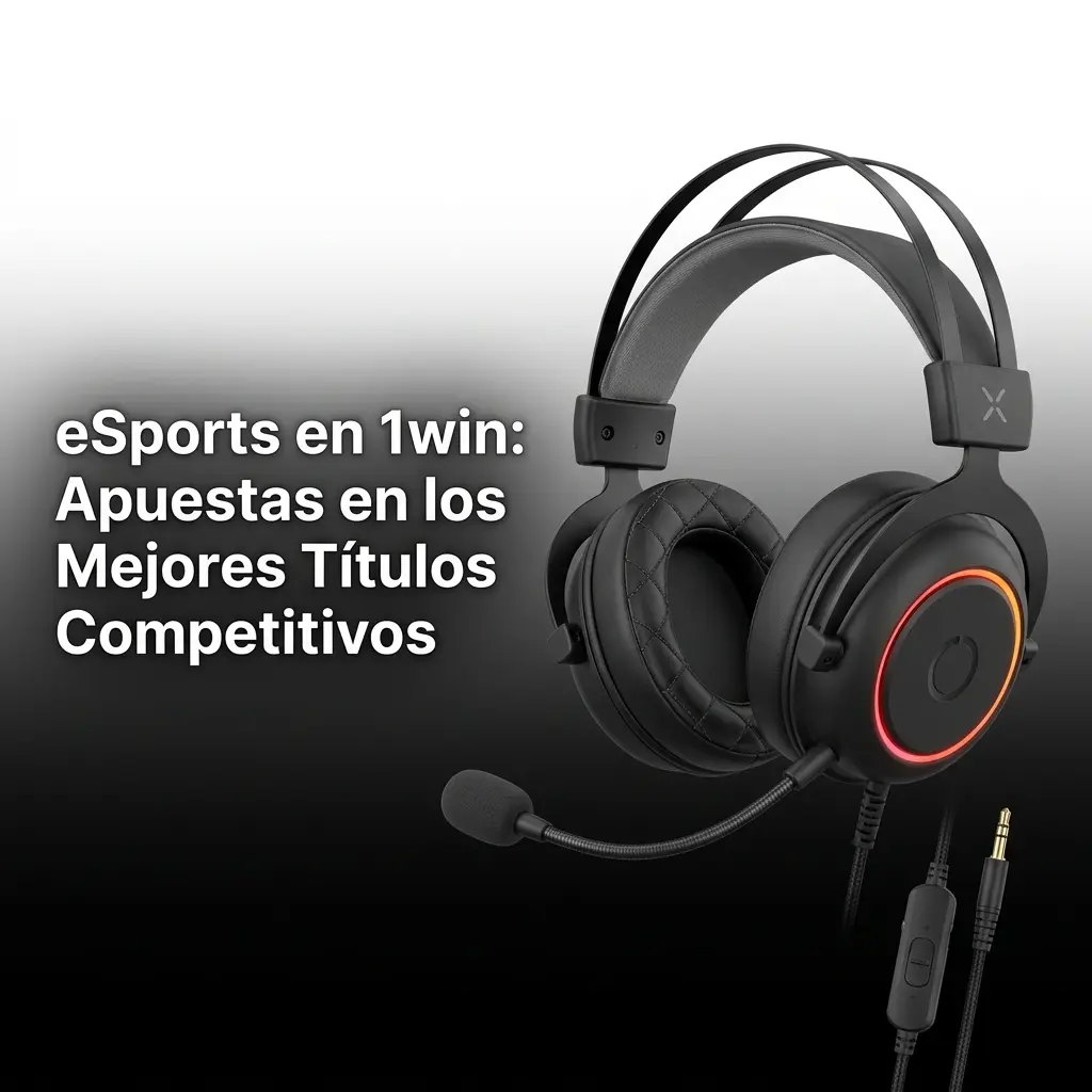 Sección de eSports en 1win con apuestas en torneos competitivos disponibles 24 horas para apostadores chilenos