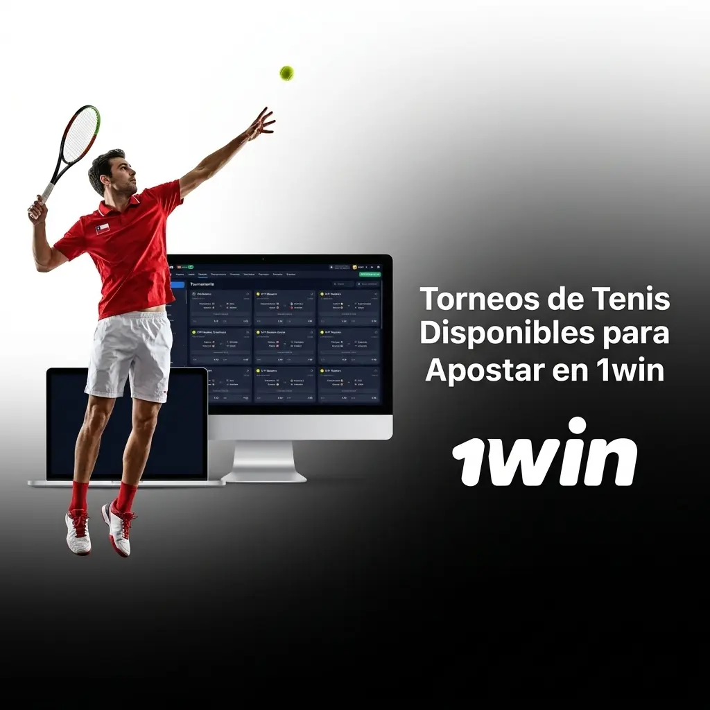Torneos de tenis disponibles en 1win: Grand Slams, ATP Masters y WTA 1000 para apostar en línea
