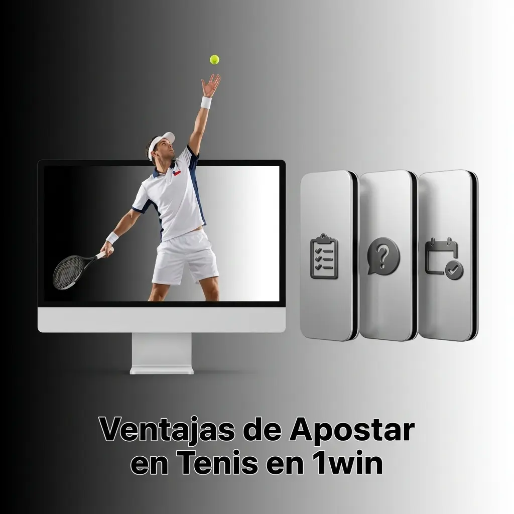 Ventajas de apostar en tenis en 1win: cuotas competitivas, apuestas en vivo y cobertura de Grand Slams en Chile
